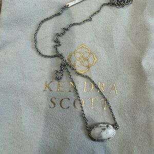 Kendra Scott necklace silver